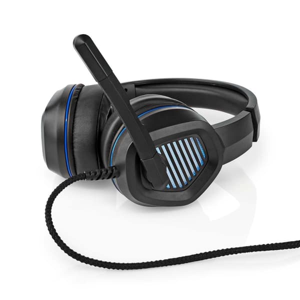 Nedis Gaming Headset | Over-Ear | Surround | USB Type-A | Vikbara Mikrofon | 2.10 m | LED