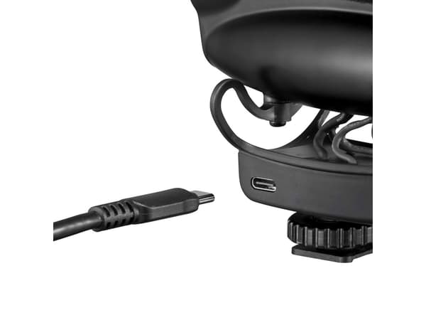 Joby JB01801-BWW, Digitalt kamera, -34,4 dB, 20 - 20000 Hz, -76 dB, 115 dB, Koblet med ledninger (ikke trådløs)