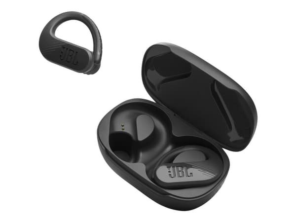 JBL Endurance Peak 3 - Aidot langattomat kuulokkeet mikrofonilla. - korvapää - niskan taakse - Bluetooth - musta