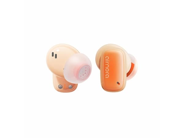 Baseus AirNora 2, True Wireless Stereo (TWS), Samtaler/musikk, 20 - 20000 Hz, 54 g, Hodesett, Oransje