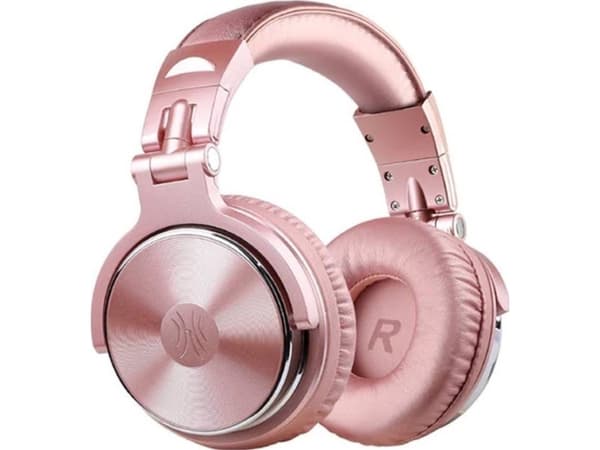 OneOdio-hodetelefoner Oneodio Pro10-hodetelefoner, rosa og gull