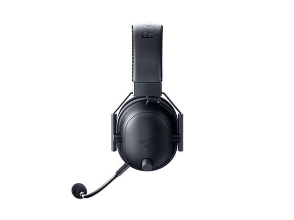 Razer BlackShark V2 PRO - 2023 Edition - headset - fullstorlek - Bluetooth/radiofrekvens 2,4 GHz - trådlös - ljudisolerande - svart