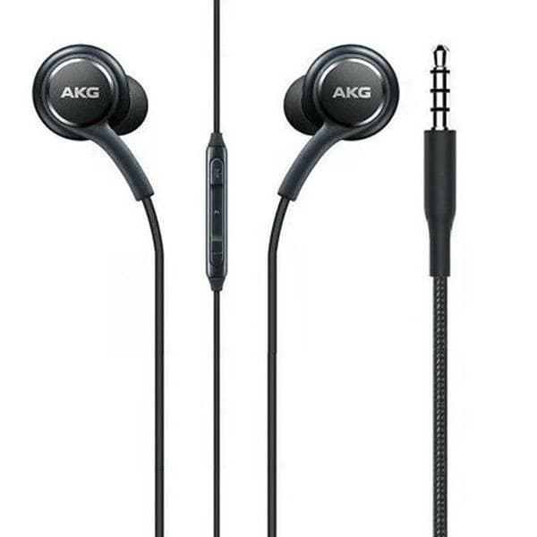 Samsung hörlurar AKG Vit