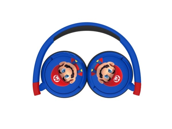 OTL Technologies Super Mario SM1001, Kabel & Trådlös, Spela, 160 g, Headset, Blå, Röd