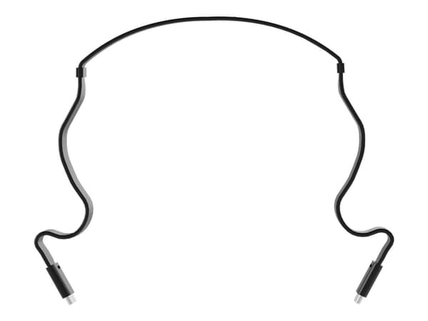 Fairphone FAIRBUDS XL - Hörlurar med mikrofon - fullstorlek - Bluetooth - trådlös - aktiv brusradering - svart