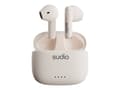 Miniatyrbilde 4 av 5: Sudio A1 - True wireless-hodetelefoner med mikrofon - ørepropp - Bluetooth - lydisolerende - snøhvitt