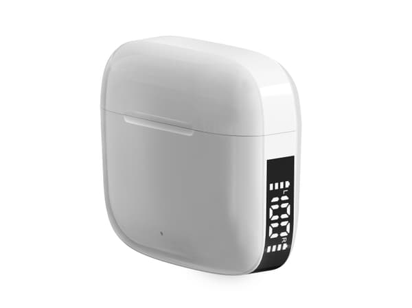Denver TWE-61, True Wireless Stereo (TWS), Samtale/Musikk/Sport/Hverdag, Hodesett, Hvit