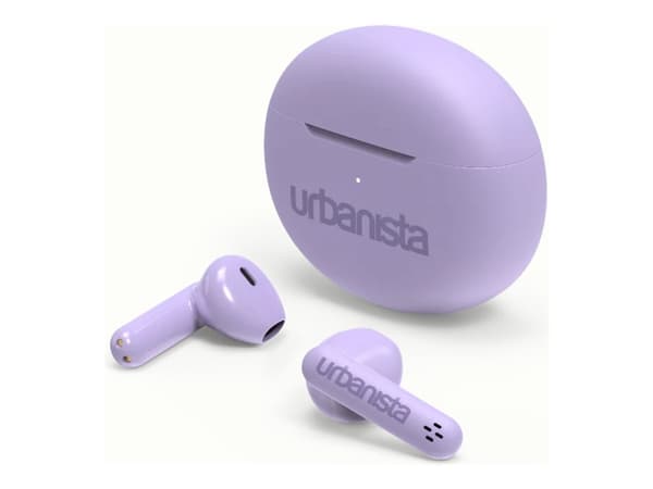 Urbanista Austin - True wireless-hörlurar - öronknopp - Bluetooth - lavendelpurpurfärgad