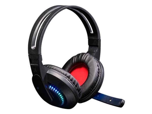 DENVER - Headset - fullstorlek - kabelansluten - USB, 3,5 mm kontakt