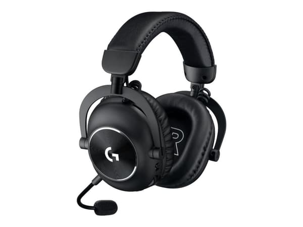 Logitech PRO X 2- Headset - fuld størrelse - LIGHTSPEED - trådløs - støjisolerende