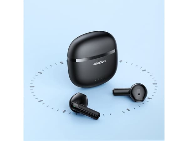 Joyroom Joyroom hörlurar TWS trådlös ENC vattentät IPX4 Bluetooth 5.3 svart (JR-TL11)