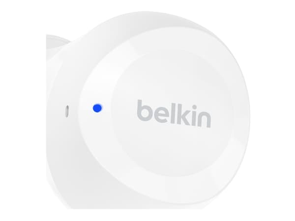 Belkin SoundForm Bolt, Langaton, Puhelut/Musiikki/Urheilu/Päivittäinen, Kuulokkeet, Valkoinen