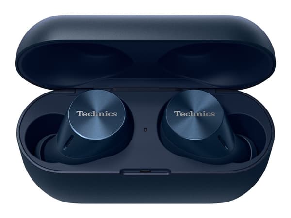 Technics AZ60M2 - True wireless-hörlurar med mikrofon - inuti örat - Bluetooth - aktiv brusradering - midnattsblå