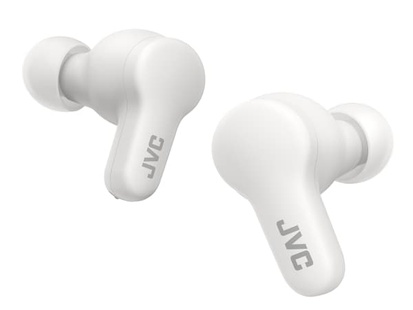 JVC Gumy TWS Stix White, True Wireless Stereo (TWS), 20 - 20000 Hz, Calls/Music, 8.4 g, Headset, White