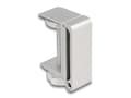 Miniatyrbilde 3 av 5: Delock - Holder for hodetelefoner - adjustable, for desk mounting, aluminum - sølv