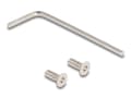 Miniatyrbilde 5 av 5: Delock - Holder for hodetelefoner - adjustable, for desk mounting, aluminum - sølv