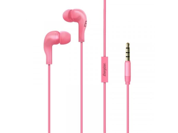 Energizer Classic CIA5 - 3,5 mm jack-hodetelefoner (rosa)