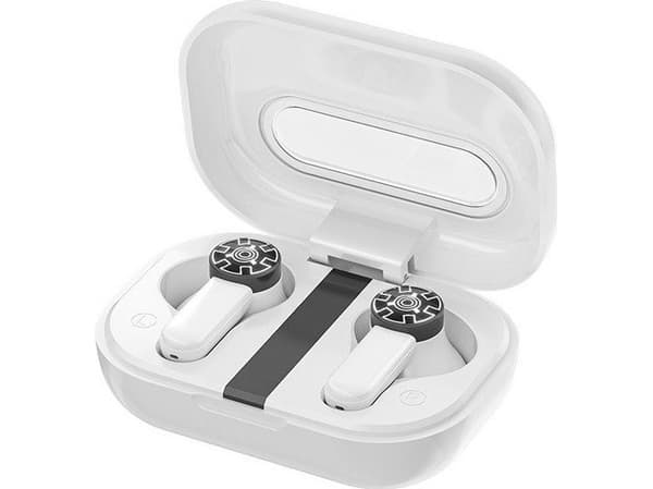 WEKOME VA06 Vanguard Series - V5.2 TWS trådlösa Bluetooth-hörlurar med laddningsfodral (vit)