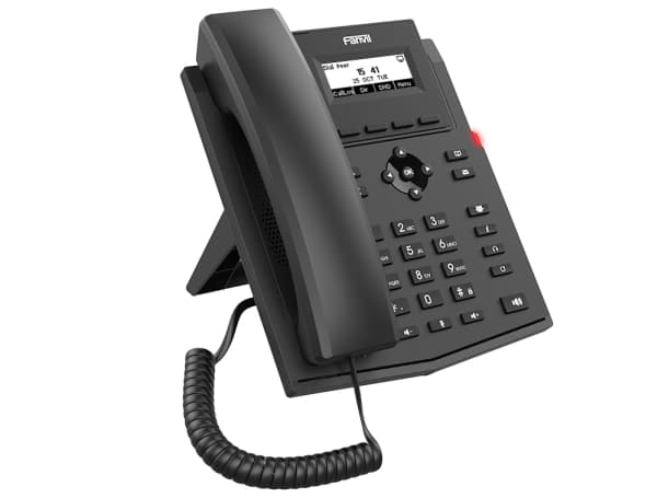 Fanvil X301W, IP-telefon, Svart, Trådbunden telefonlur, Skrivbord/vägg, Linux, In-band, Utanför bandet, SIP-information