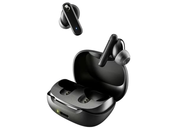 Skullcandy Smokin Buds - True wireless-hodetelefoner med mikrofon - i øret - Bluetooth - ekte svart