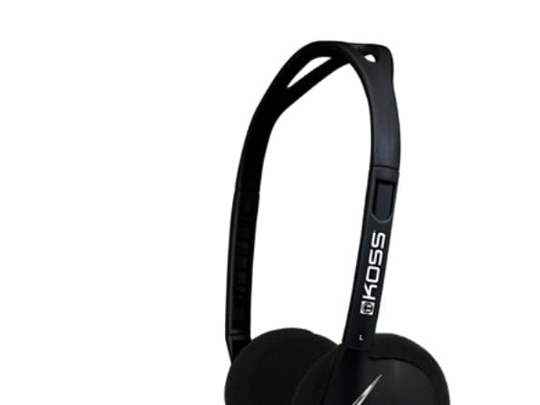 Koss PTX6, Hodetelefoner, Hodebånd, Sort, 1,2 m, Koblet med ledninger (ikke trådløs), Supraaural