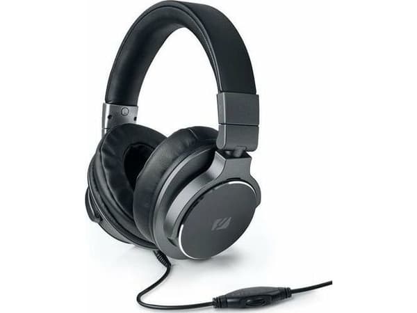 Muse M-275 CTV, Hodetelefoner, Hodebånd, Sort, Stereofonisk, In-line, Koblet med ledninger (ikke trådløs)