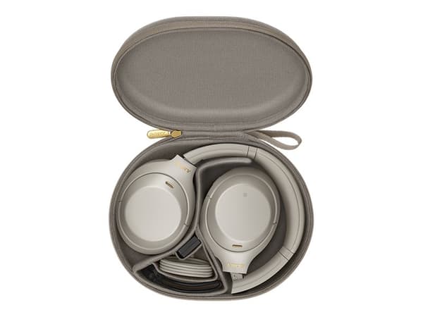 Sony WH-1000XM4 Headset Kabel & Trådlös Huvudband Samtal/musik USB Type-C Bluetooth Silver
