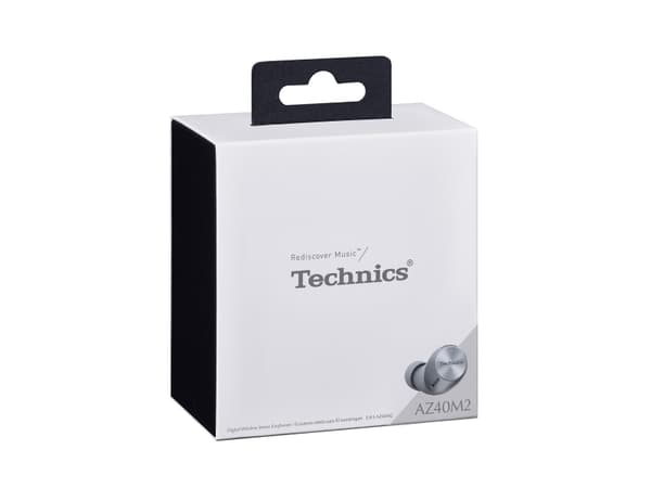 Technics EAH-AZ40M2 - True wireless-hörlurar med mikrofon - inuti örat - Bluetooth - aktiv brusradering - guldrosa