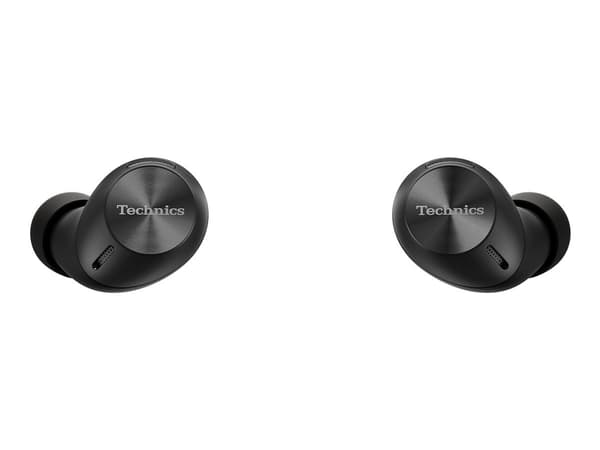 Technics EAH-AZ40M2 - True wireless-hodetelefoner med mikrofon - i øret - Bluetooth - aktiv støydemping - svart