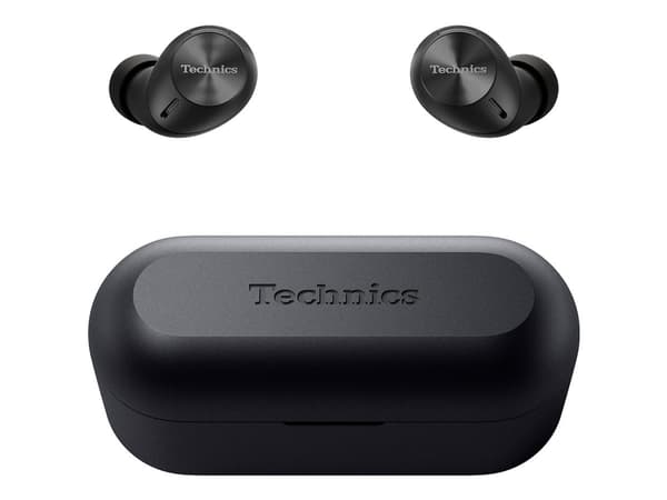 Technics EAH-AZ40M2 - True wireless-hodetelefoner med mikrofon - i øret - Bluetooth - aktiv støydemping - svart