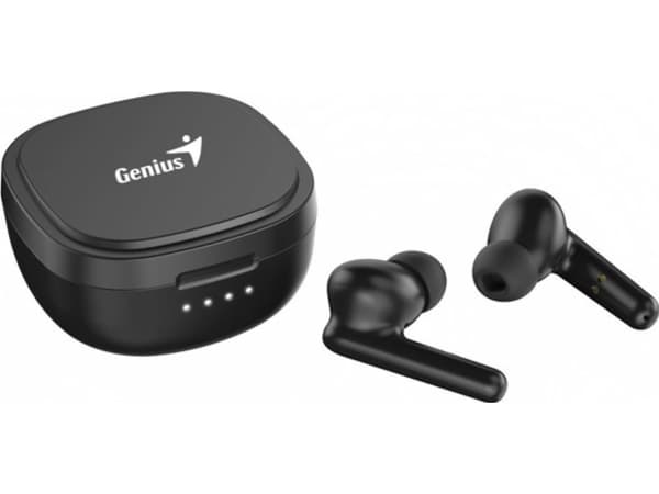 Genius HS-M910BT mikrofoni, mikrofoni, radanvaihto, musta, 2.0, latauskotelo, urheilu USB-C-tyypin