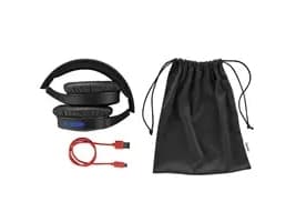 Hama 00184160, Langallinen & langaton, Puhelut/Musiikki, 20 - 18000 Hz, 215 g, Kuulokkeet, Musta, Sininen