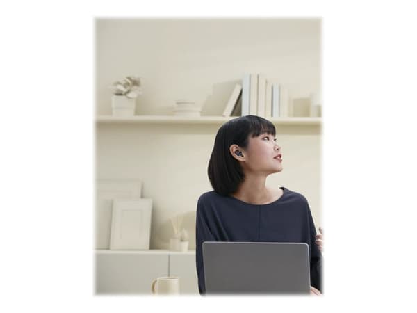 Sony LinkBuds WF-L900 - True wireless-hodetelefoner med mikrofon - ørepropp - Bluetooth - grå