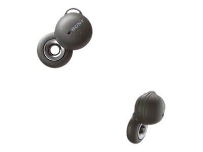 Sony LinkBuds WF-L900 - True wireless-hodetelefoner med mikrofon - ørepropp - Bluetooth - grå