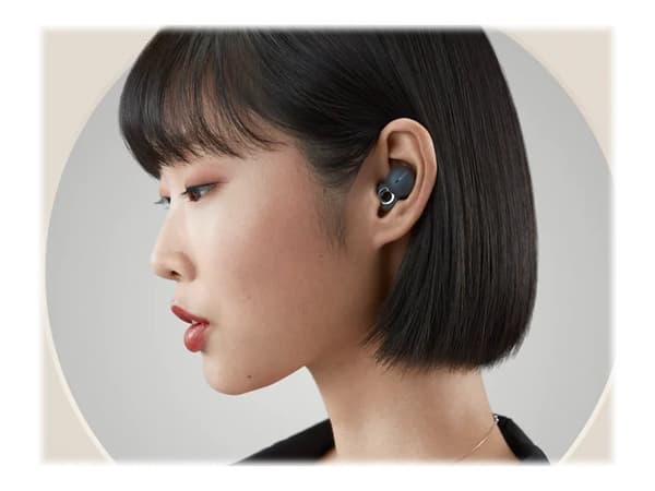 Sony LinkBuds WF-L900 - True wireless-hodetelefoner med mikrofon - ørepropp - Bluetooth - grå