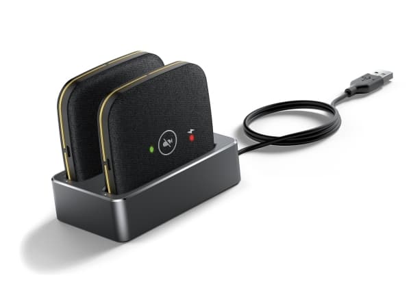 Yealink CPW65, Konferensmikrofon, Rundtagande, 3 m, Kabel, USB, 20 m