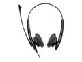 Pikkukuva 3 / 3: Jabra BIZ 1100 USB Duo - Kuulokkeet - på øret - kabling - USB - sort - akademisk - Zoom Certified, Certified for Microsoft Teams (pakke med 10)