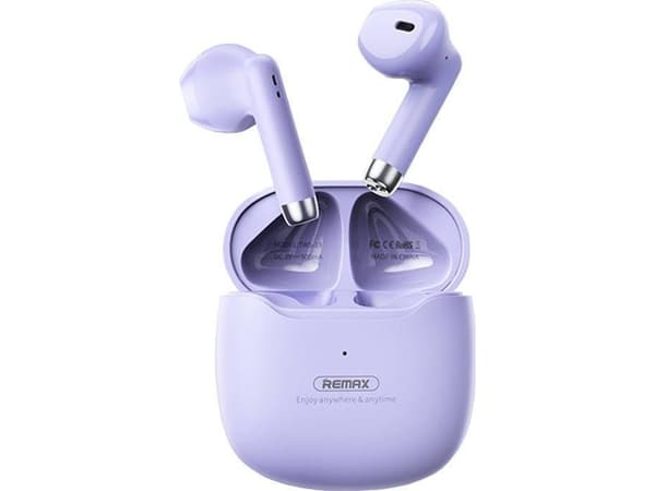 Remax Marshmallow Stereo TWS-19 langattomat kuulokkeet (violetti)