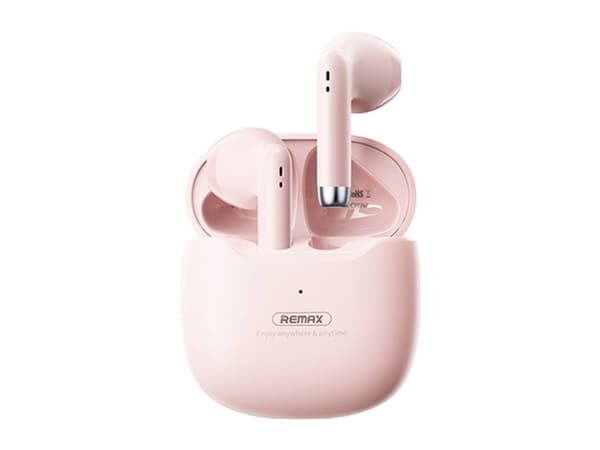 Remax Marshmallow Stereo TWS-19 trådløse hodetelefoner (rosa)