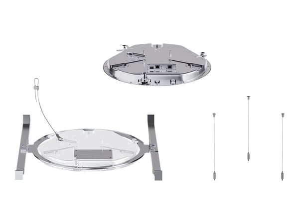 Sennheiser TeamConnect Ceiling Medium TCC M-F-W - Kit mikrofon - RJ-45 - hvit
