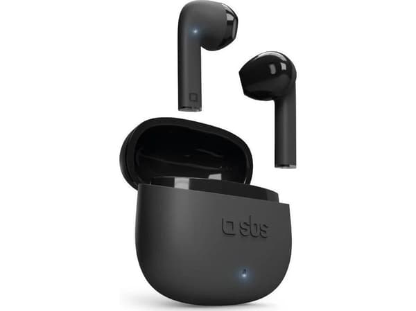 SBS One Color, True Wireless Stereo (TWS), 20 - 20000 hz, Samtal/musik, 50 g, Headset, Svart