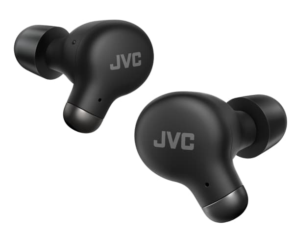 JVC HA-A25T - True wireless-hörlurar med mikrofon - inuti örat - Bluetooth - aktiv brusradering - svart