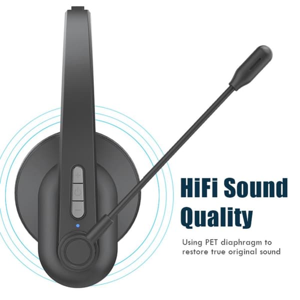 OY631 Bluetooth 5.3 Headset Kundeservice Hovedtelefon med mikrofonheadset.