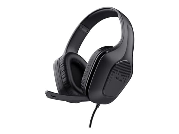Trust GXT 415 Zirox, Langallinen, Pelaaminen, 20 - 20000 Hz, 253 g, Kuulokkeet, Musta