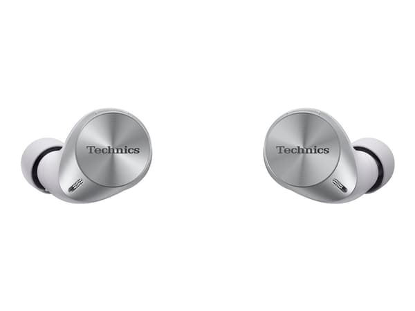 Technics AZ60M2 - True wireless-hörlurar med mikrofon - inuti örat - Bluetooth - aktiv brusradering - silver
