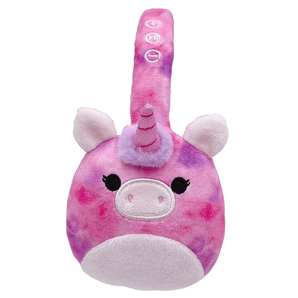 Squishmallows Kuulokkeet Plush Bluetooth Headphones Lola the Unicorn