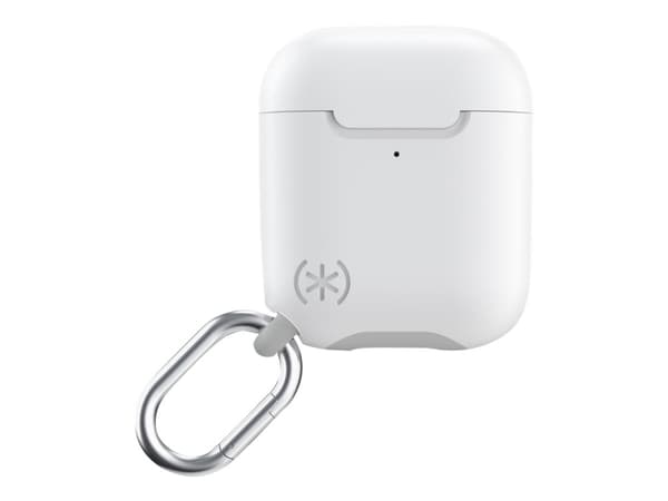 Speck Presidio Pro - Fodral för trådlösa öronsnäckor - robust - genomskinlig/genomskinlig - för Apple AirPods (2a generation)