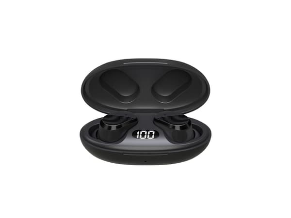 Savio TWS-10 Suchawki bezprzewodowe, True Wireless Stereo (TWS), Puhelut/Musiikki/Urheilu/Päivittäinen, Kuulokkeet, Musta