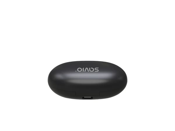 Savio TWS-10 Suchawki bezprzewodowe, True Wireless Stereo (TWS), Puhelut/Musiikki/Urheilu/Päivittäinen, Kuulokkeet, Musta