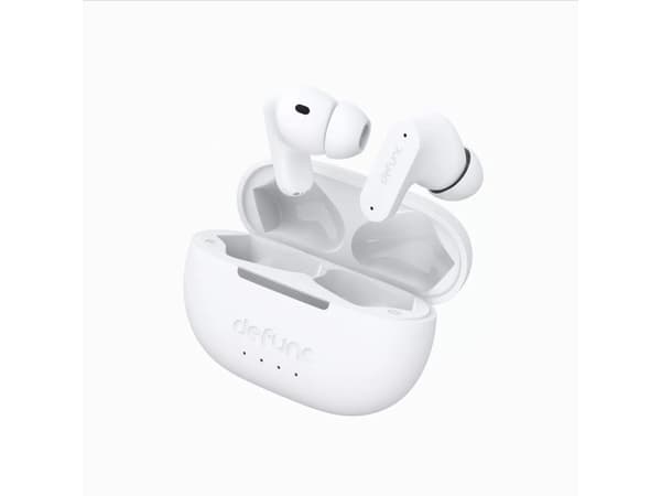DeFunc True - True wireless-hörlurar med mikrofon - inuti örat - Bluetooth - aktiv brusradering - svart